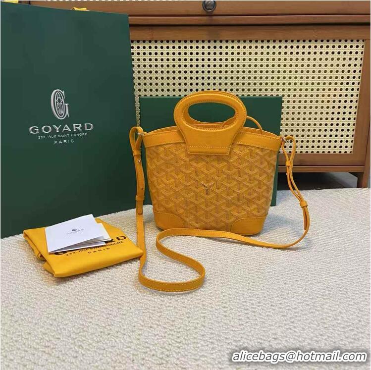 Luxury Cheap Goyard Beluga Mini Bag 020189 Yellow 2025