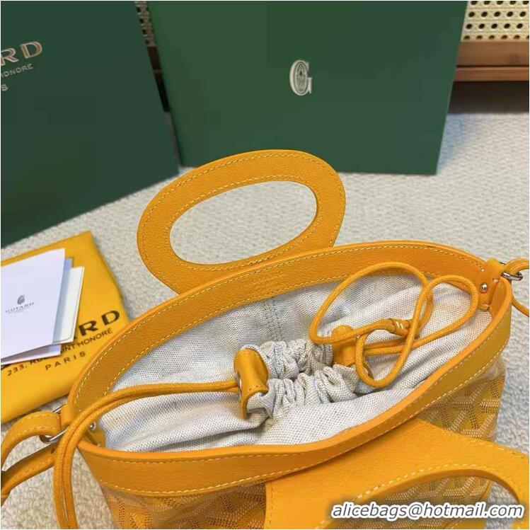 Luxury Cheap Goyard Beluga Mini Bag 020189 Yellow 2025
