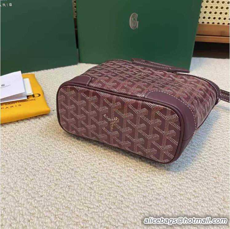 Top Design Goyard Beluga Mini Bag 020189 Burgundy 2025