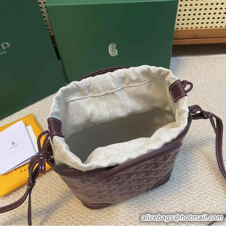 Top Design Goyard Beluga Mini Bag 020189 Burgundy 2025