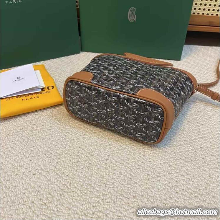 New Design Goyard Beluga Mini Bag 020189 Black And Tan 2025