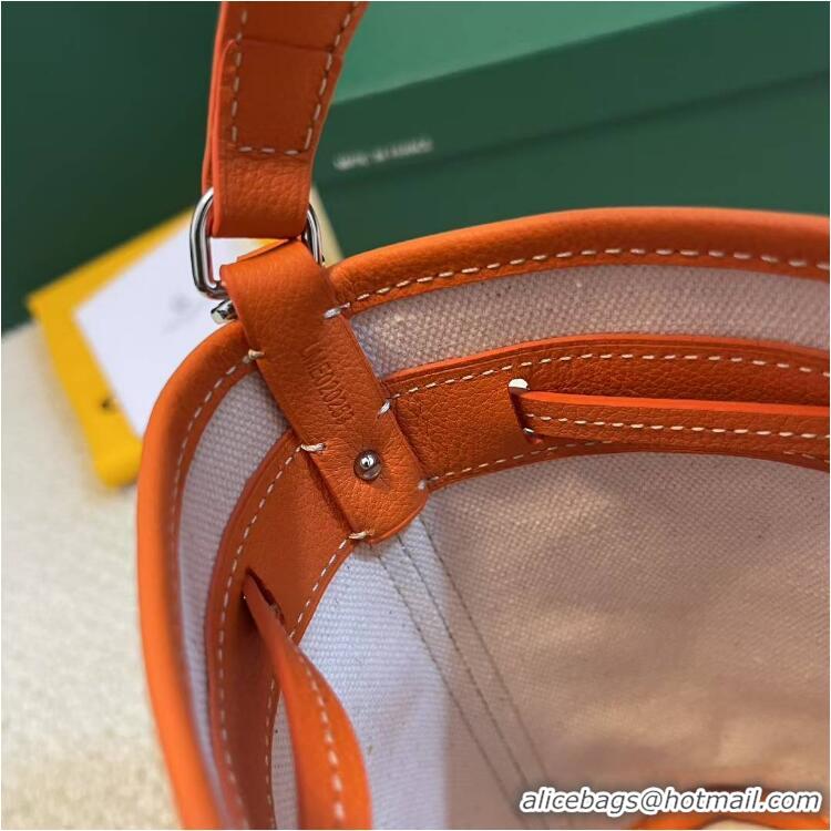 ​Famous Brand Goyard Original Petit Flot Mini Bucket Bag G8716 Orange