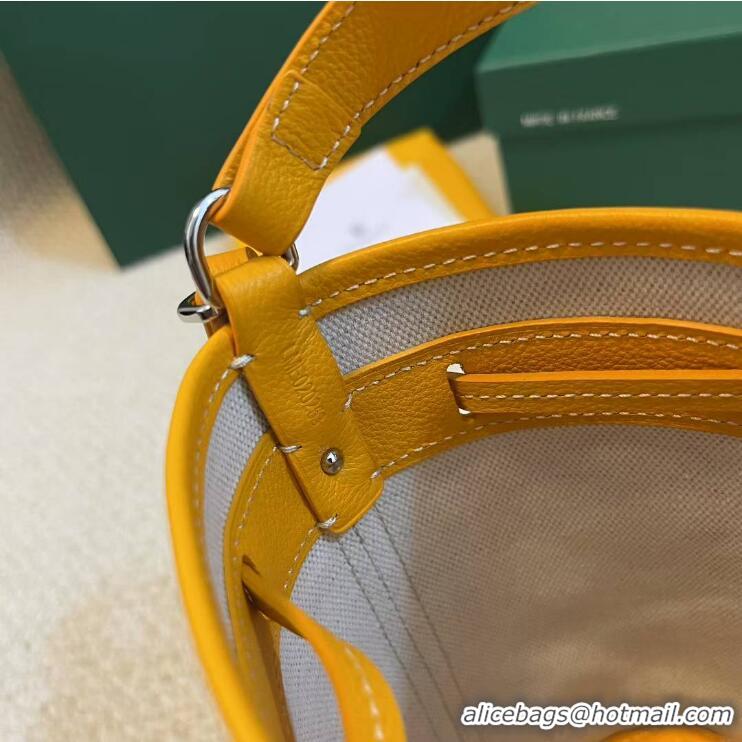 Super Quality Goyard Original Petit Flot Mini Bucket Bag G8716 Yellow