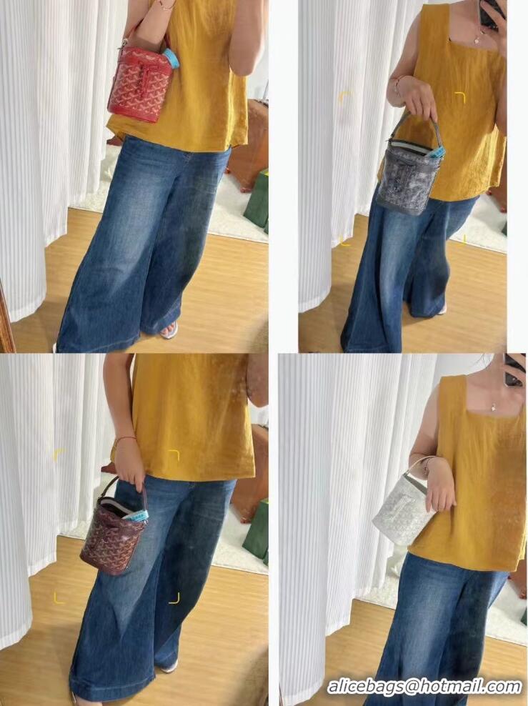 Super Quality Goyard Original Petit Flot Mini Bucket Bag G8716 Yellow