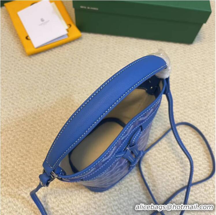 Best Price Goyard Original Petit Flot Mini Bucket Bag G8716 Light Blue