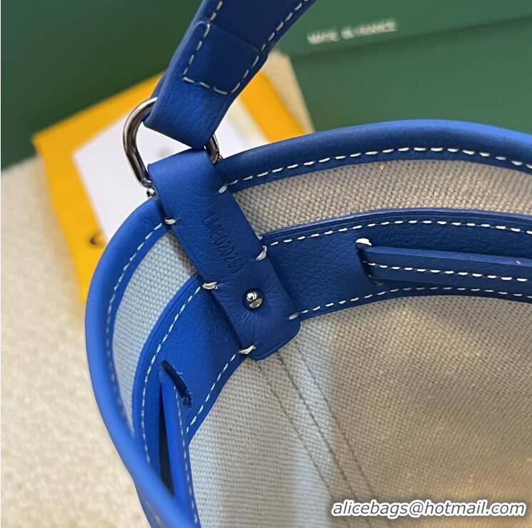 Best Price Goyard Original Petit Flot Mini Bucket Bag G8716 Light Blue