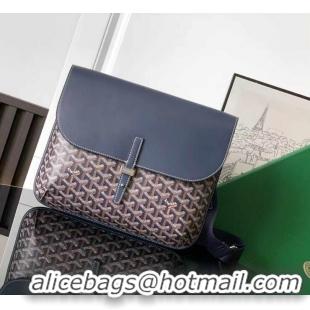 Reasonable Price Goyard Coursier Messenger Bag 8069 Navy Blue