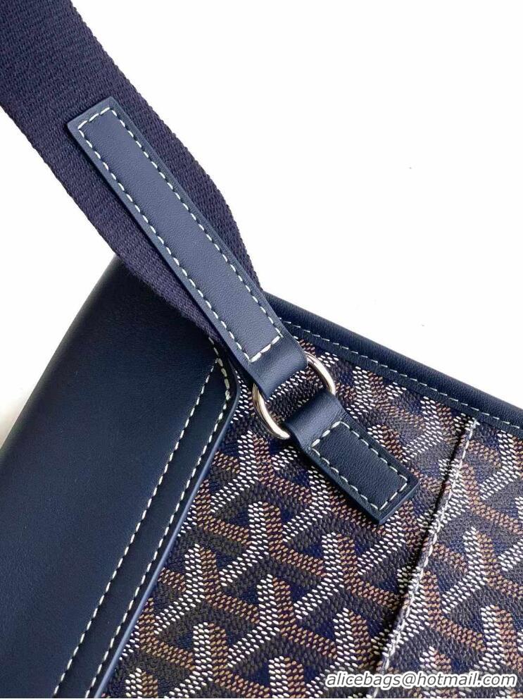 Reasonable Price Goyard Coursier Messenger Bag 8069 Navy Blue