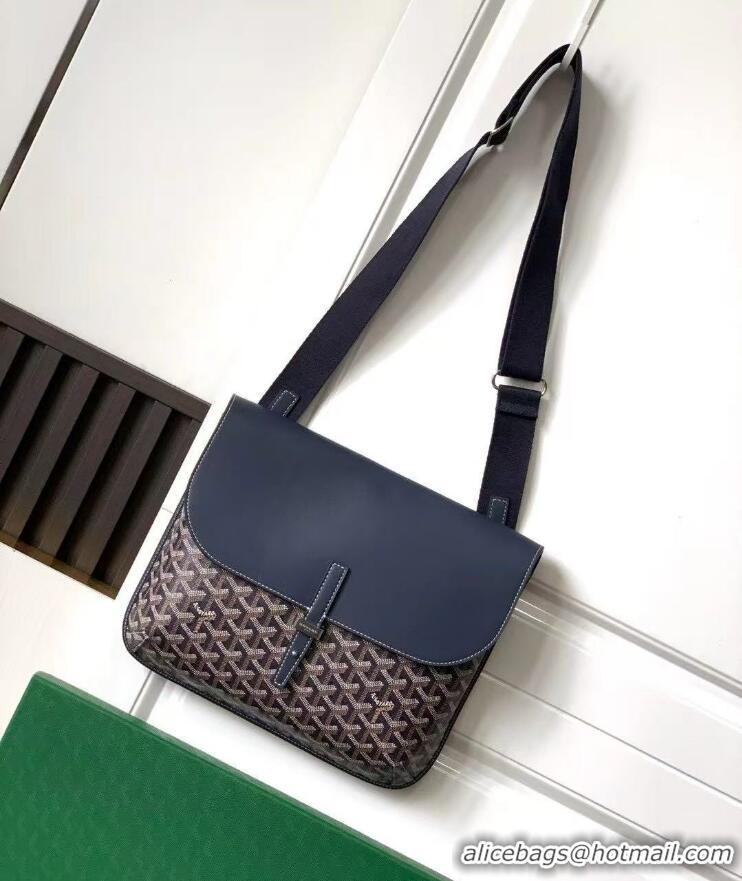 Reasonable Price Goyard Coursier Messenger Bag 8069 Navy Blue