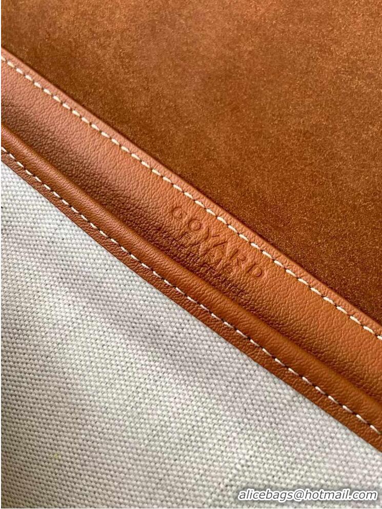 Grade Quality Goyard Coursier Messenger Bag 8069 Black And Tan