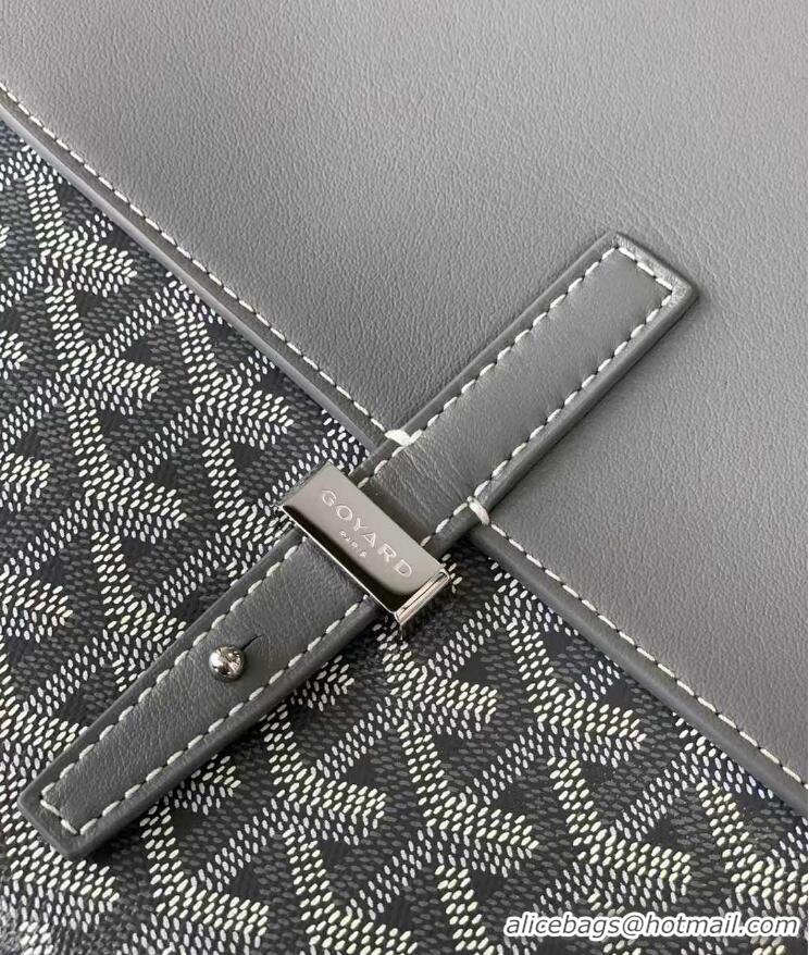 Unique Grade Goyard Coursier Messenger Bag 8069 Dark Grey