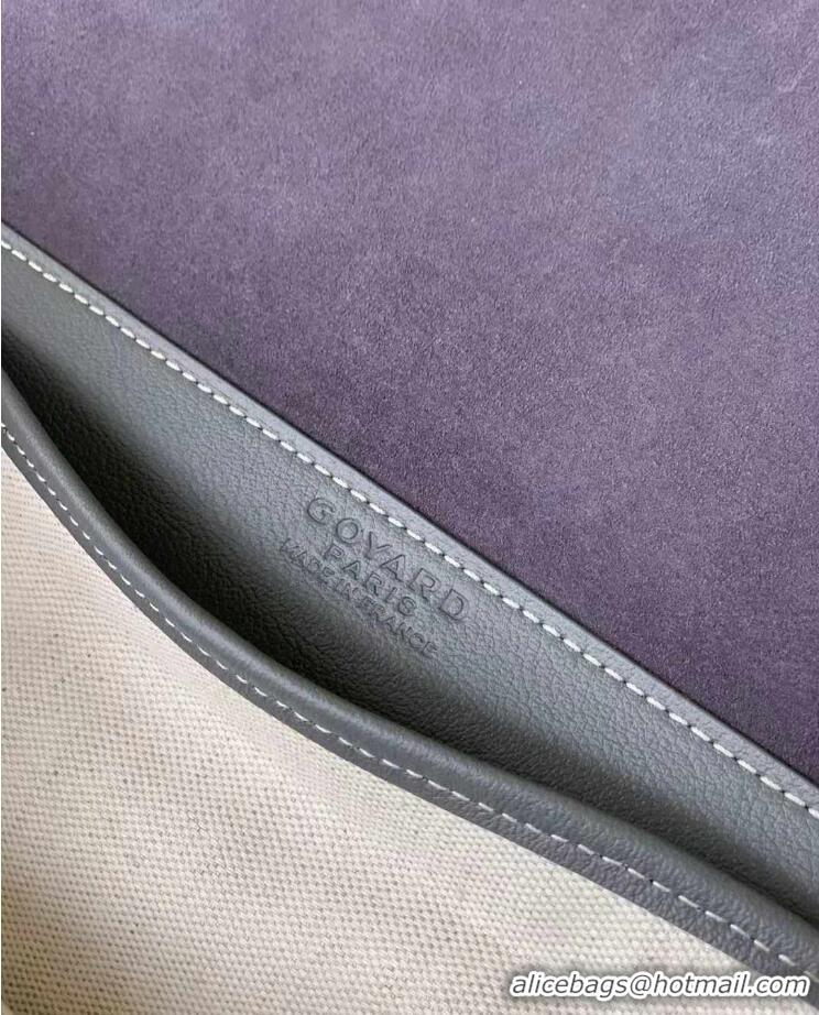 Unique Grade Goyard Coursier Messenger Bag 8069 Dark Grey