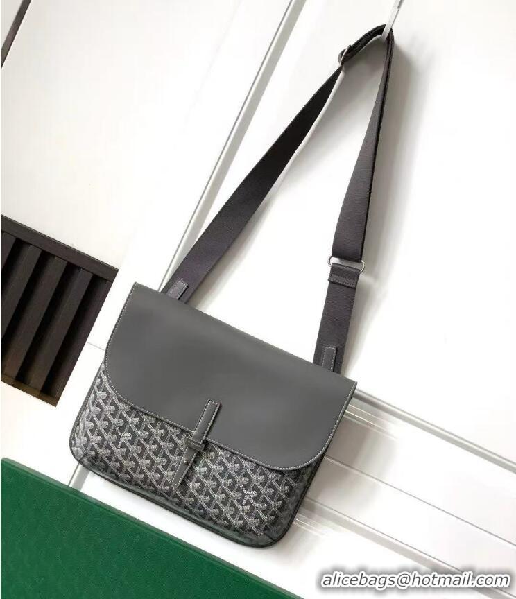 Unique Grade Goyard Coursier Messenger Bag 8069 Dark Grey