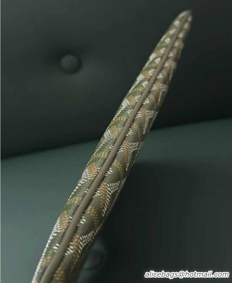 Reasonable Price Goyard Original Senat MM Pouch iPad Bag 1061 Avocado Green