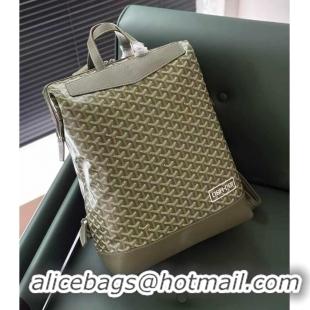 Best Quality Goyard Cisalpin Original Backpack 020153 Avocado Green