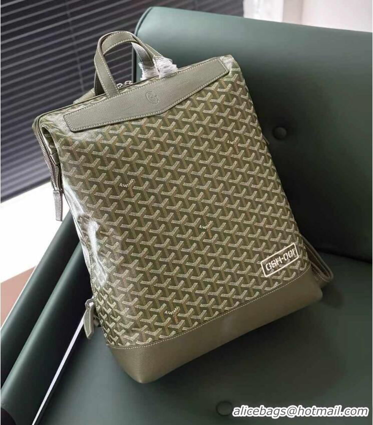 Best Quality Goyard Cisalpin Original Backpack 020153 Avocado Green