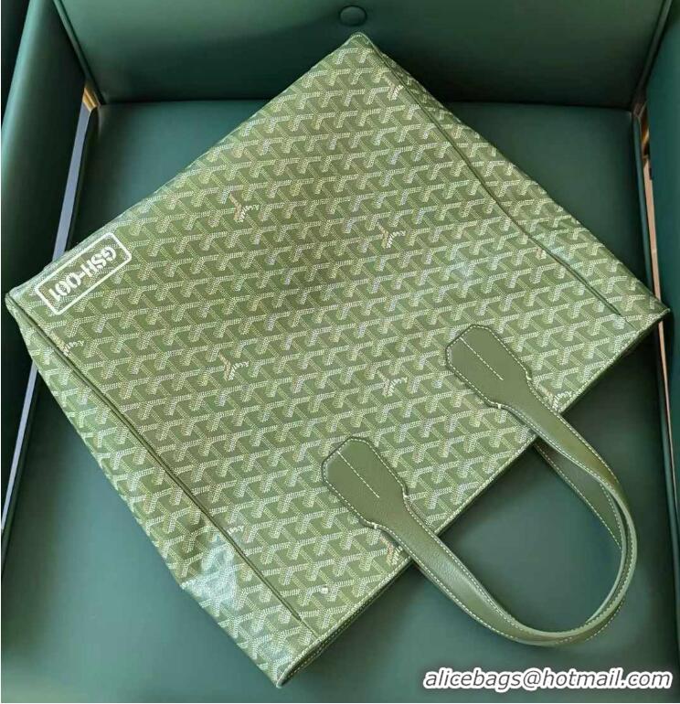 Super Quality Goyard Voltaire Messenger Bags And Totes 0201513 Avocado Green