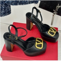 Purchase Valentino VLOGO Signature Platform Pump 115MM Nappa Leather Black 5030505