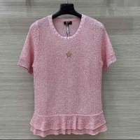 Buy Cheap Chanel Sequins Top with Flouncing 0515 Pink 2025