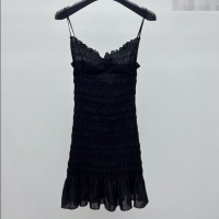 Well Crafted Saint Laurent Dress 0515 Black 2025