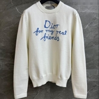 Well Crafted Dior Cotton Sweatshirt 0515 White 2025