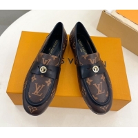 Unique Style Louis Vuitton Soho Flat Loafers in Monogram Canvas 0222032