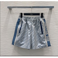 Grade Inexpensive Dior Oblique Shorts 0515 Blue 2025