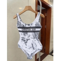 Grade Discount Dior One-Piece Swimwear 0313 White 2025