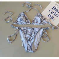 Best Product Dior Soleil Two-Pieces Swimwear 3045 White/Black 2025
