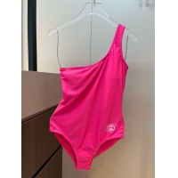 ​Buy Fashionable Gucci One-Piece Swimwear with One Strap 0313 Dark Pink 2025