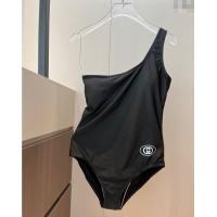 ﻿​Most Popular Gucci One-Piece Swimwear with One Strap 0313 Black 2025