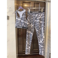 ​Traditional Discount Dior Paris Yoga Activewear Set 0314 White 2025