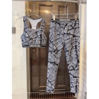 Top Design Dior Paris Yoga Activewear Set 0314 Black 2025