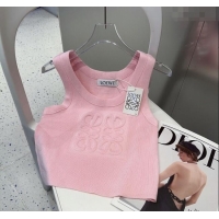 ​Promotional Loewe Maxi Letters Vest 0314 Light Pink 2025