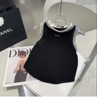 Well Crafted Miu Miu Sequins Vest 0314 Black 2025