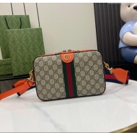 Best Quality Gucci Ophidia GG Small Crossbody Bag 752591 Orange 2024