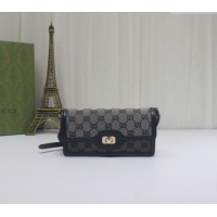 Big Discount Gucci Luce GG Canvas Mini Shoulder Bag 790038 Blue 2024