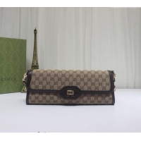 Promotional Gucci Luce GG Canvas Medium Shoulder Bag 786022 Beige 2024