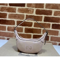 Good Looking Gucci Ophidia Maxi GG Canvas Mini Hobo bag 658551 Light Purple 2024