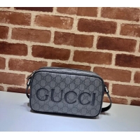 Traditional Discount Gucci GG Canvas Mini bag 768391 Grey 2024