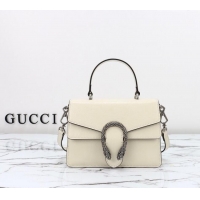 Well Crafted Gucci Dionysus Small Shoulder Bag in Patent Leather 799599 White 2024