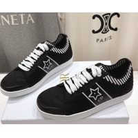 Good Quality Dior Star Platform Sneakers in Technical Mesh Black 0425010