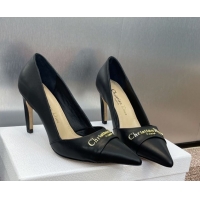 Lower Price Dior My Dior Pumps 8cm in Supple Calfskin Black 0425014
