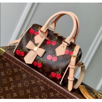 Grade Design Louis Vuitton LV x TM Speedy Bandouliere 20 Bag in Monogram Cherry Canvas M13094 2025