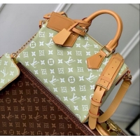 Super Quality Louis Vuitton Speedy P9 Bandouliere 30 Bag in Calf Leather M14064 Vert Clair Green 2025