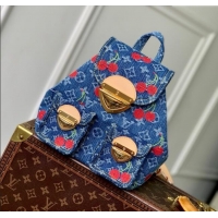 Popular Style Louis Vuitton LV x TM Venice NM Backpack in Monogram Cherry Denim M13679 2025