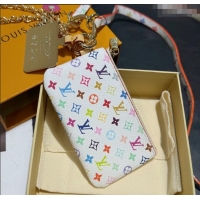 Top Grade Louis Vuitton LV x TM Phone Holder M14099 White/Multicolor 2025