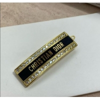 Grade Design Dior Hair Clip 0615 Black/Gold 2025