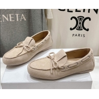 Good Looking Dior Miss Dior Street Loafers in Suede Beige 0425125