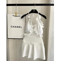 Traditional Discount Chanel Dress Swimwear 0616 White 2025